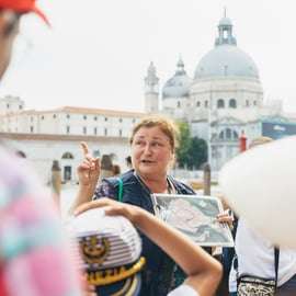 Balade en gondole sur le Grand Canal, commentaire par appli
