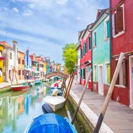 Excursion en bateau Murano, Burano, Torcello et verre soufflé