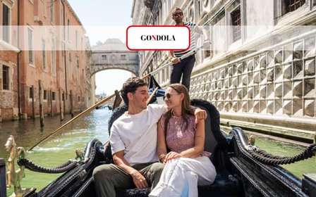 Venise : Gondole partagée sur un Pont des Soupirs à couper le souffle