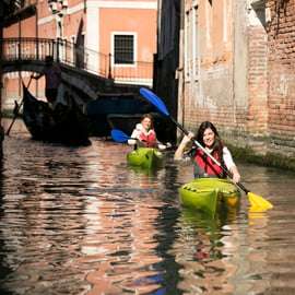 Venise : Visite guidée en kayak
