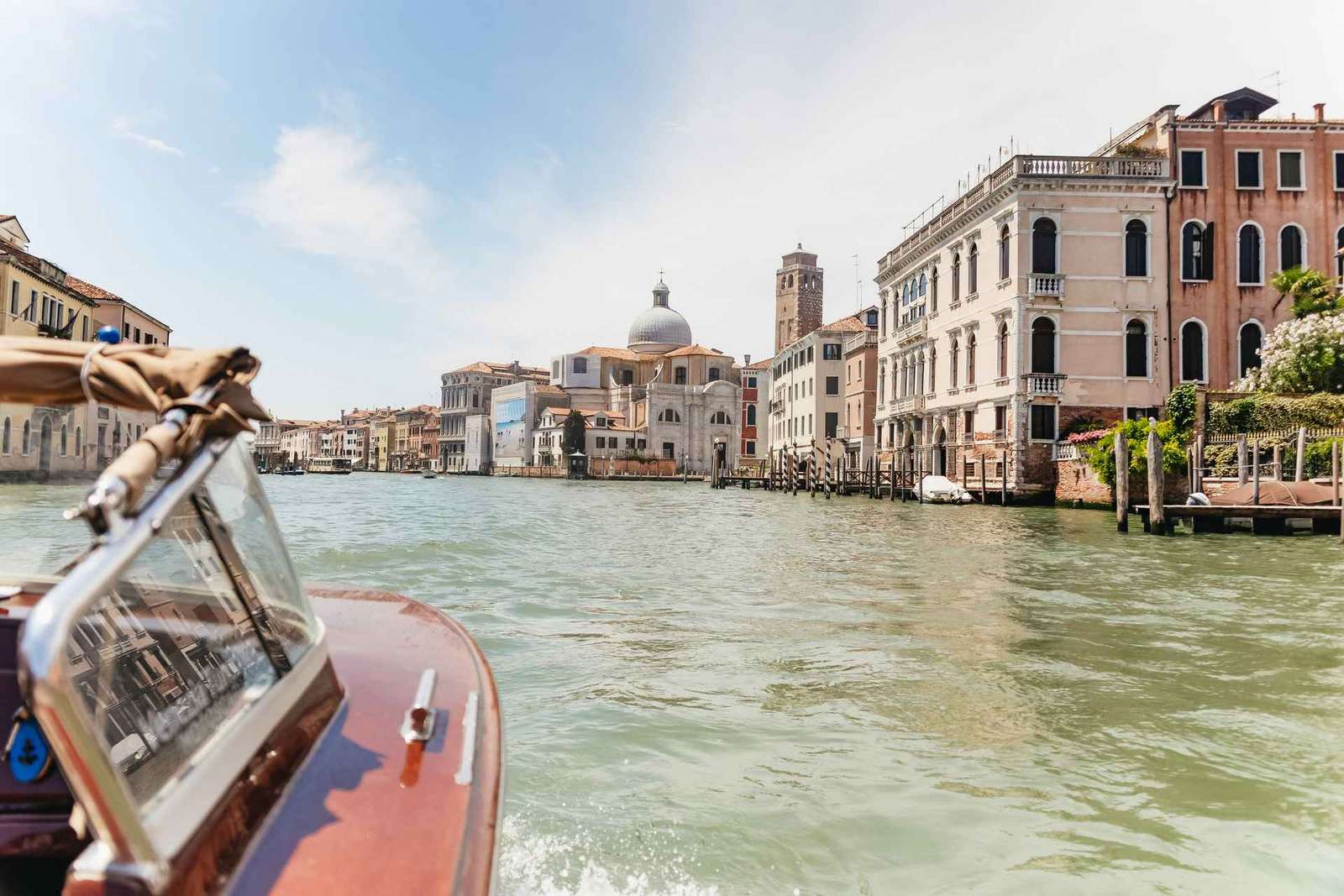 Bateau-taxi de l'aéroport Marco Polo : transfert partagé