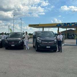 Transfert privé de Ravenne à Piazzale Roma, Venise