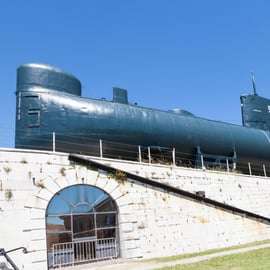 Venise, sous-marin Enrico Dandolo et musée d'histoire navale