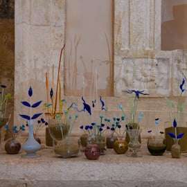 Atelier de perles de verre à Murano au chalumeau