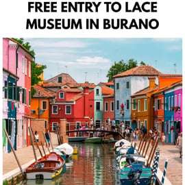 Murano Burano Torcello en bateau : journée avec verrerie