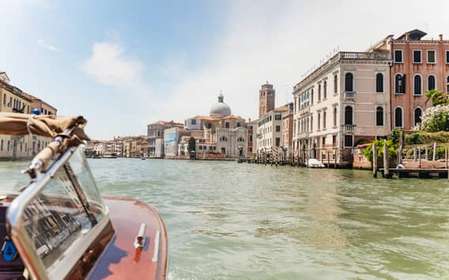 Venise : Transfert en bateau-taxi de l'aéroport Marco Polo