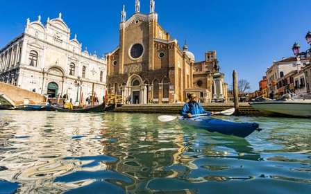 Excursion culturelle en kayak : A la découverte des canaux de la ville