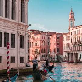 Balade privée en gondole sur le Grand Canal à Venise
