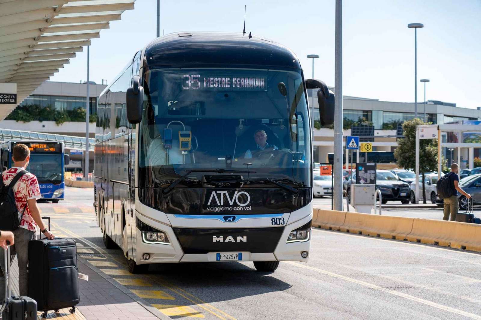 Bus express aéroport Marco Polo Mestre : la gare en 20 minutes