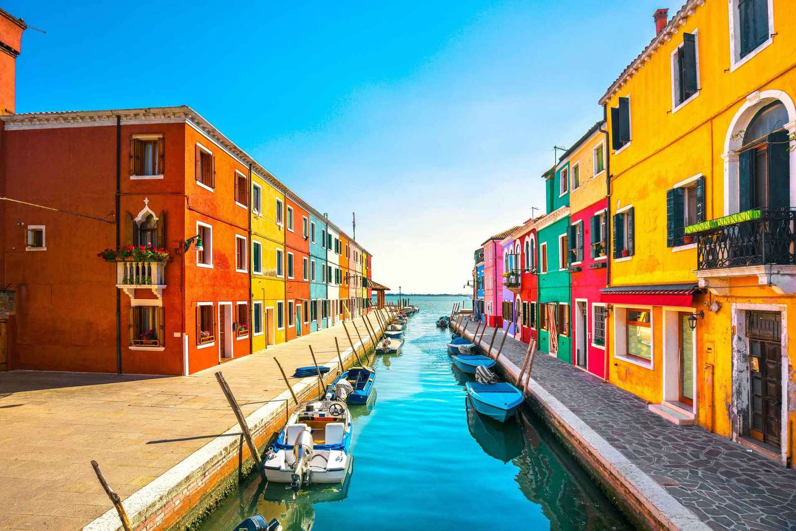 Excursion Murano et Burano en bateau privé, petit groupe