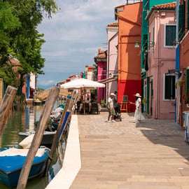 Murano Burano Torcello en bateau : journée avec verrerie
