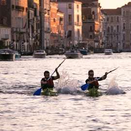 Venise : Visite guidée en kayak