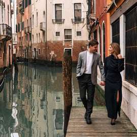 Venise intemporelle : Photoshoot de luxe avec un photographe local