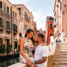 Venise : Photoshoot sur la Piazza San Marco et les canaux