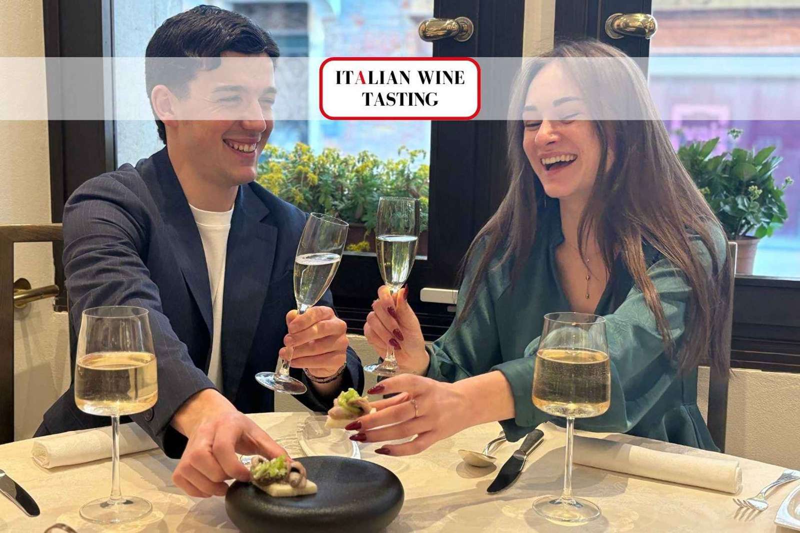 Venise : Dégustation de Prosecco ou de vin rouge italien