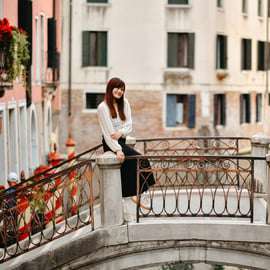 Séance photo à Venise avec option drone et gondole