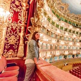 Visite de l'opéra La Fenice avec audioguide en sept langues