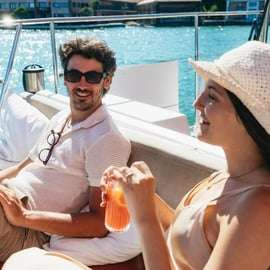 Venise : Croisière en catamaran sur la lagune avec musique et boissons