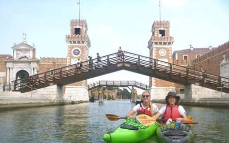 Venise : visite en kayak des joyaux cachés des canaux avec un guide certifié