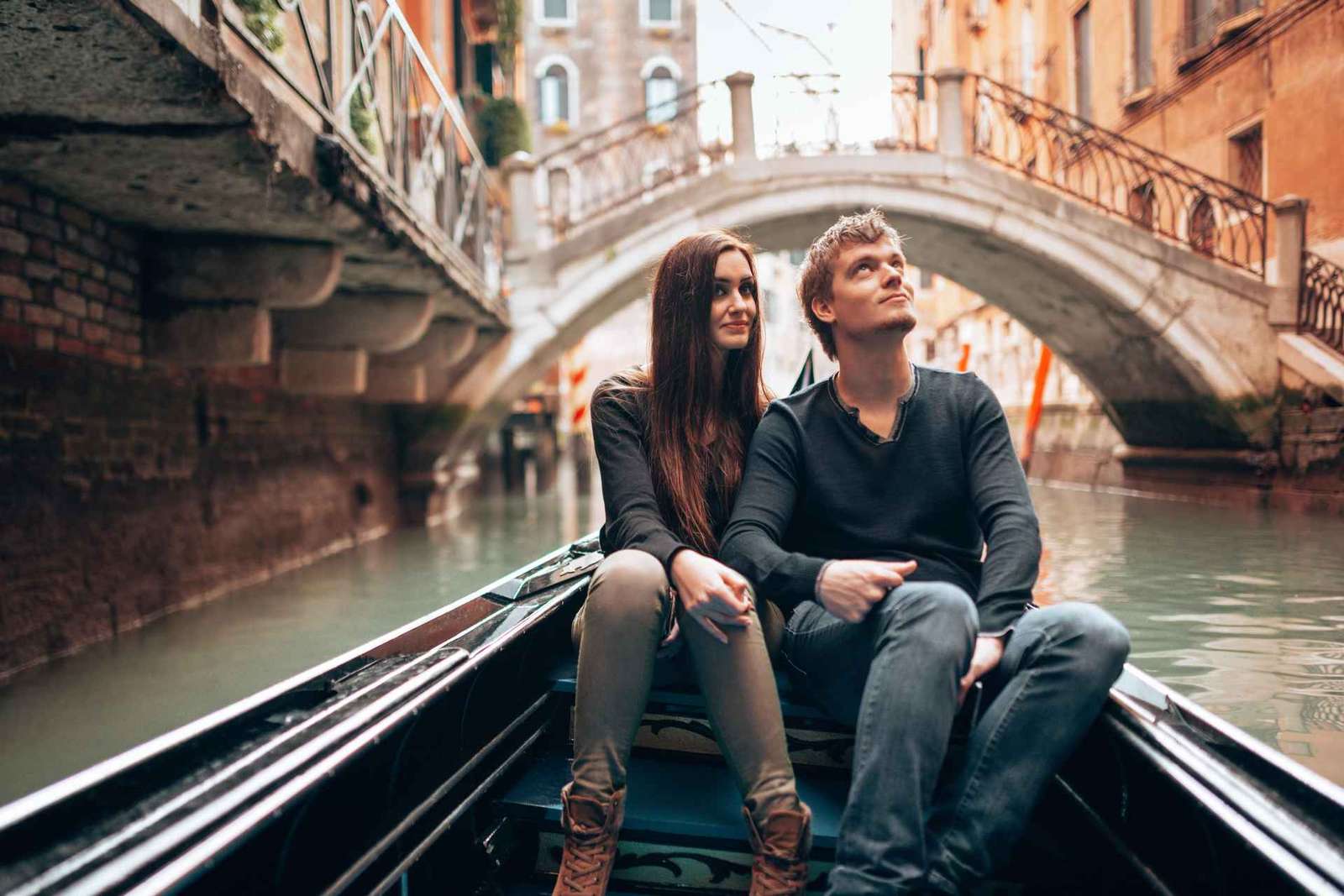 Venise : Promenade en gondole privée avec photographe personnel