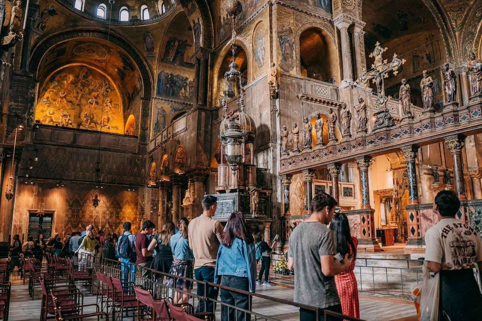 Venise : Visite en petit groupe de la basilique Saint-Marc avec terrasse