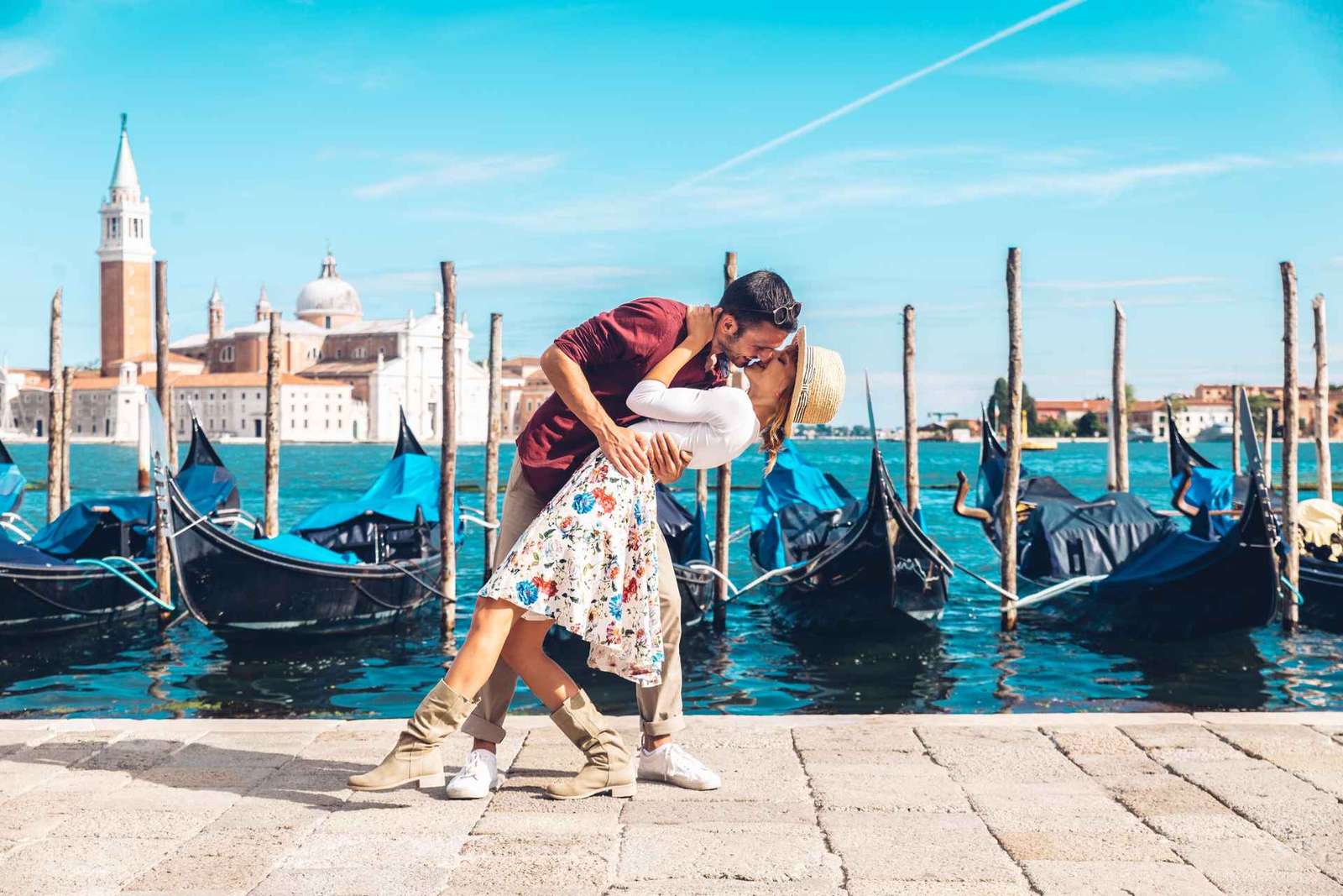 Venise : Photoshoot de la place Saint-Marc et des canaux