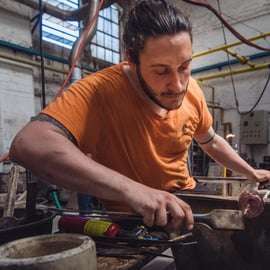 Murano : Atelier de soufflage de verre pour débutants