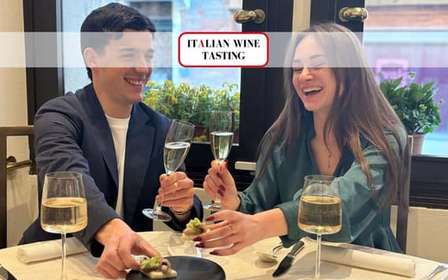 Venise : Dégustation de Prosecco ou de vin rouge italien