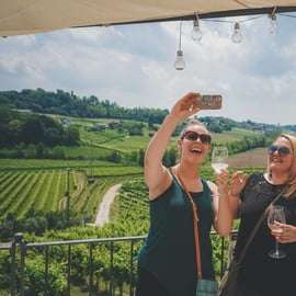 Au départ de Venise : Visite des collines de Prosecco et dégustation de vins