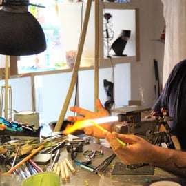Créez votre œuvre d'art en verre : Leçon privée avec un artisan local