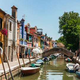 Excursion Murano Burano Torcello en bateau panoramique