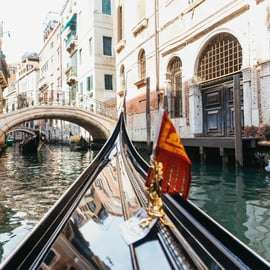 Balade en gondole sur le Grand Canal, commentaire par appli