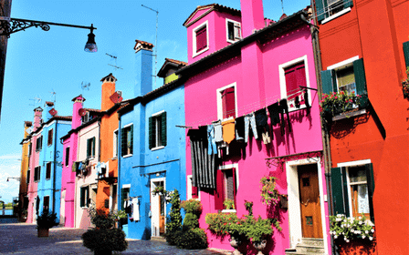 Excursion en bateau à Murano et Burano, verrier et temps libre