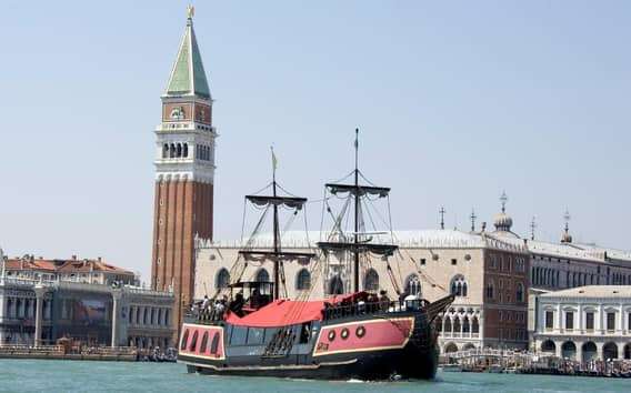 Venise : Visite de la lagune vénitienne et dîner au galion
