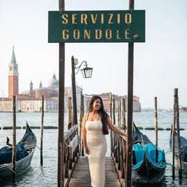 Venise intemporelle : Photoshoot de luxe avec un photographe local