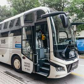 Navette aéroport de Trévise : bus express vers Venise
