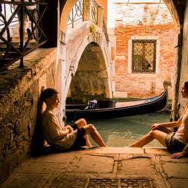 Séance photo à Venise avec option drone et gondole