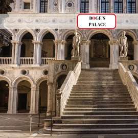 Venise : Palais des Doges : billet coupe-file avec guide