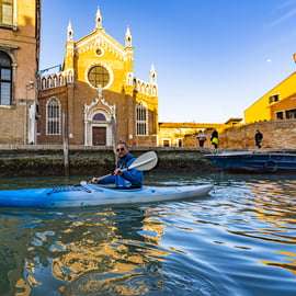Excursion culturelle en kayak : A la découverte des canaux de la ville