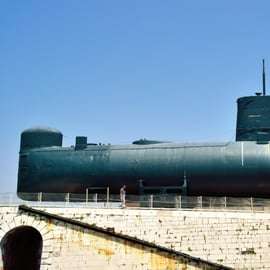 Venise, sous-marin Enrico Dandolo et musée d'histoire navale