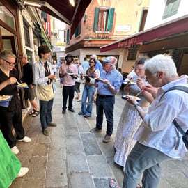 Venise : visite culinaire et touristique de la rue Cicchetti à pied