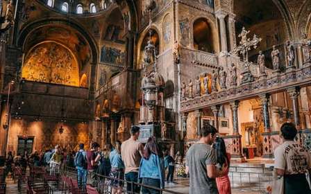 Venise : Visite en petit groupe de la basilique Saint-Marc avec terrasse