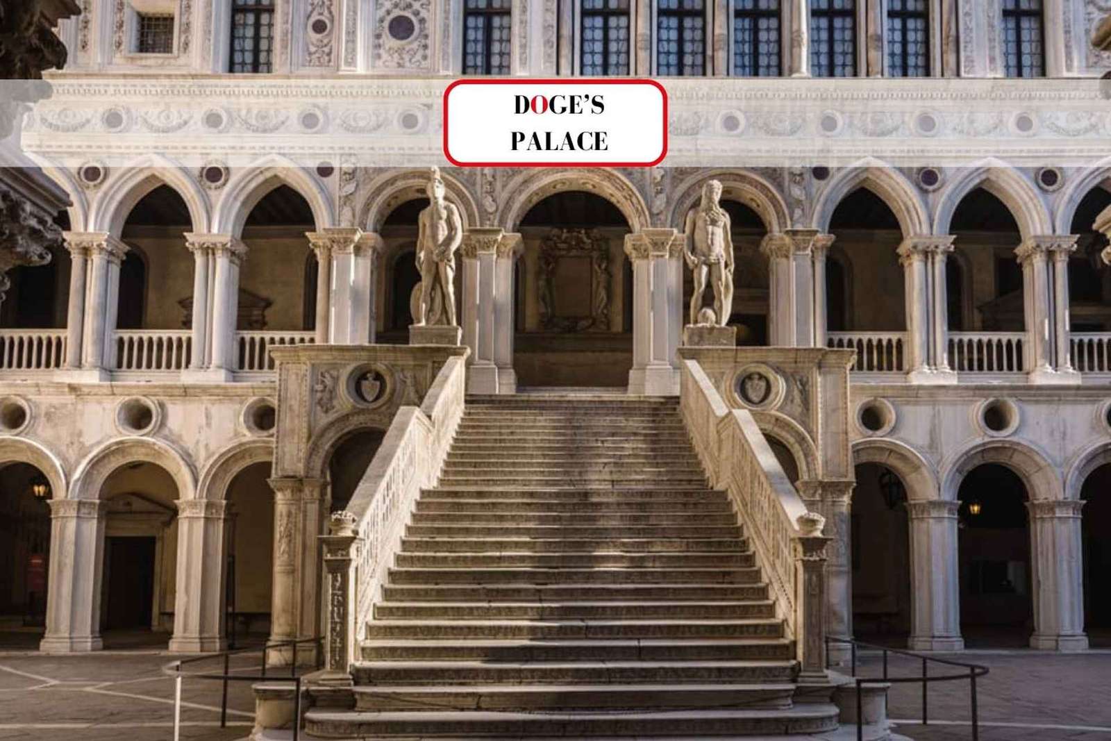 Venise : Palais des Doges : billet coupe-file avec guide