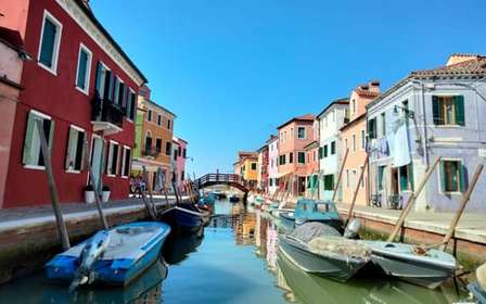 Venise : Murano & Burano Tour en bateau privé avec prise en charge à l'hôtel