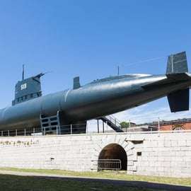 Venise, sous-marin Enrico Dandolo et musée d'histoire navale