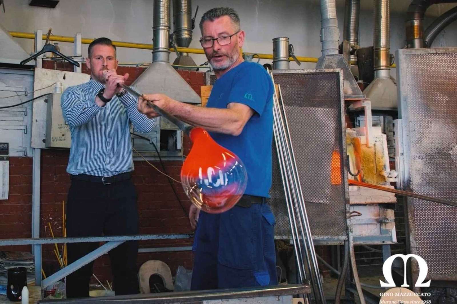 Murano : Expérience de soufflage de verre à l'usine Gino Mazzuccato
