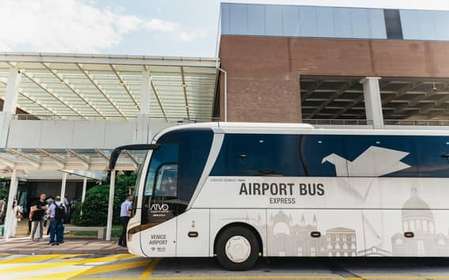 Venise : Transfert en bus entre l'aéroport Marco Polo et la ville
