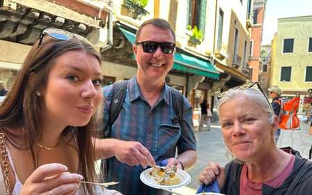 Venise : Visite guidée de la ville et de la cuisine de rue