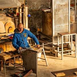 Visite verrerie de Murano en bateau-taxi et soufflage