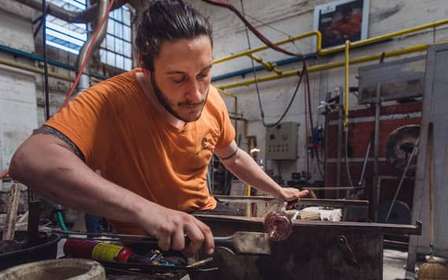 Murano : Atelier de soufflage de verre pour débutants